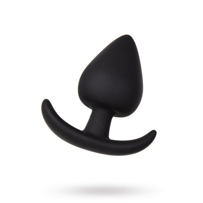 Hovedbilde Erotic - Silikon buttplug med avlang stopper - ...