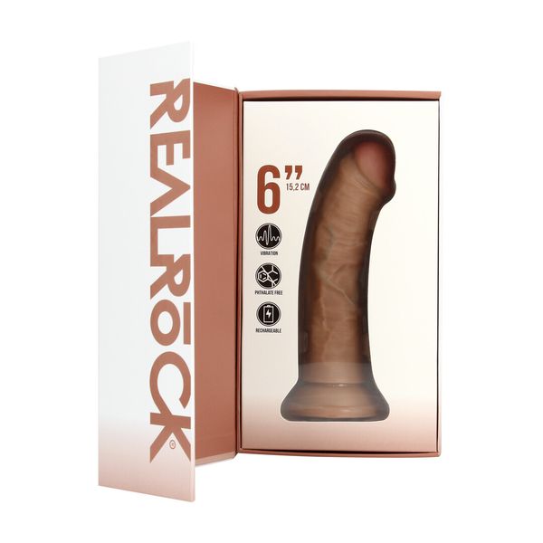 Hovedbilde REAROCK - Vibrerende vanlig buet penis - 6