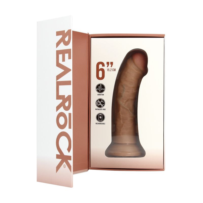 REAROCK - Vibrerende vanlig buet penis - 6