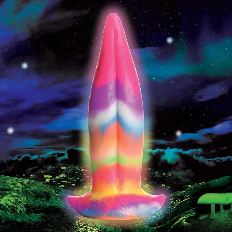 Creature Cocks - Unicorn Tongue - Glow in the Dark - Silicone Di