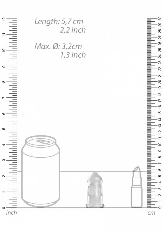 MAN CAGE - MODEL 29 - KUKLÅS UTEN LÅS - Transparent