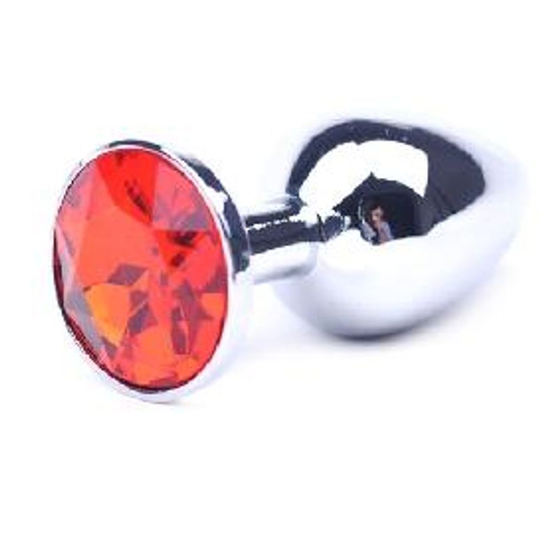 Buttplug med Krystall, Large 