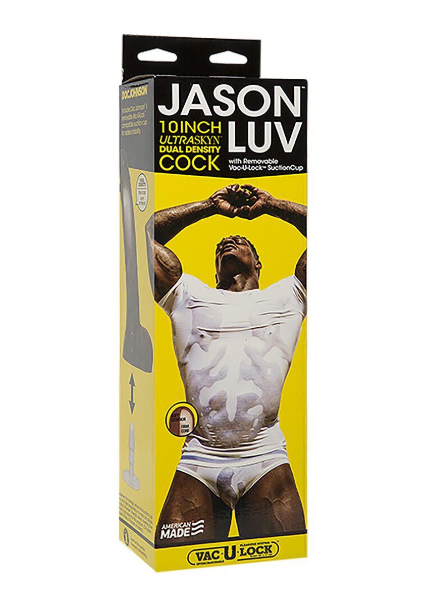 Doc Johnson - Jason Luv - Realistic ULTRASKYN Dildo - 10