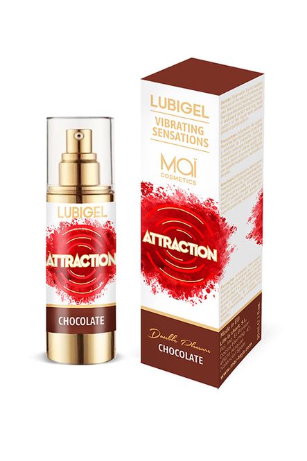 Hovedbilde MAI LUBIGEL LIQUID VIBRATOR CHOCOLATE