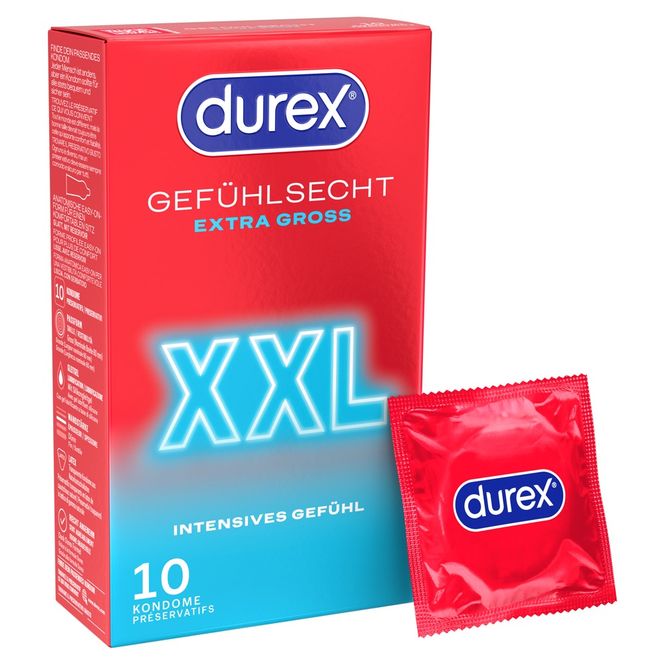 Hovedbilde Durex - Extra Stor XXL - Realistisk følelse 10P