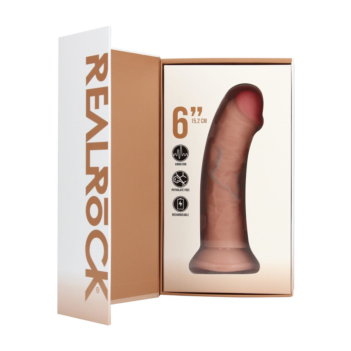 RealRocK - Vibrating Regular Curved Cock - 6