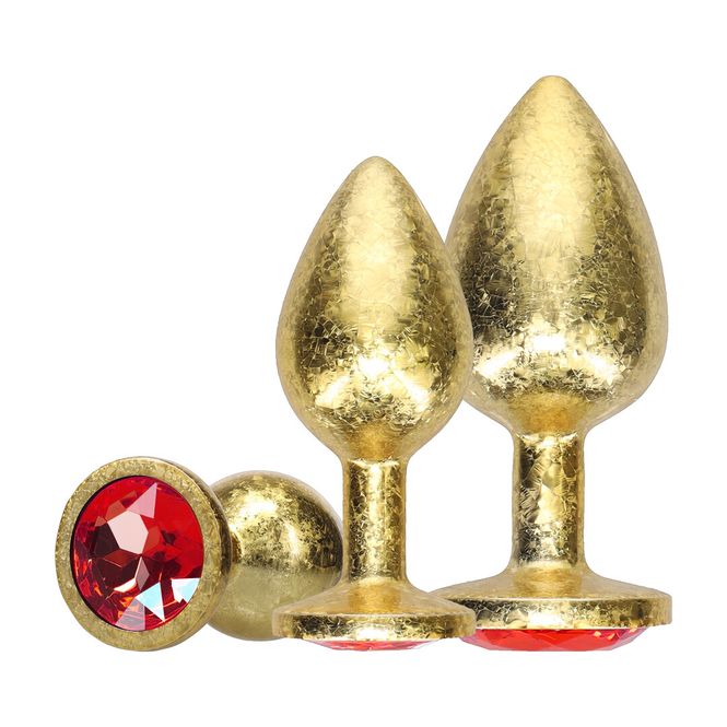 Hovedbilde Milan Collection - Metal Anal Plug Set - Gold