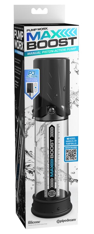 Pump Worx - Max Boost - svart