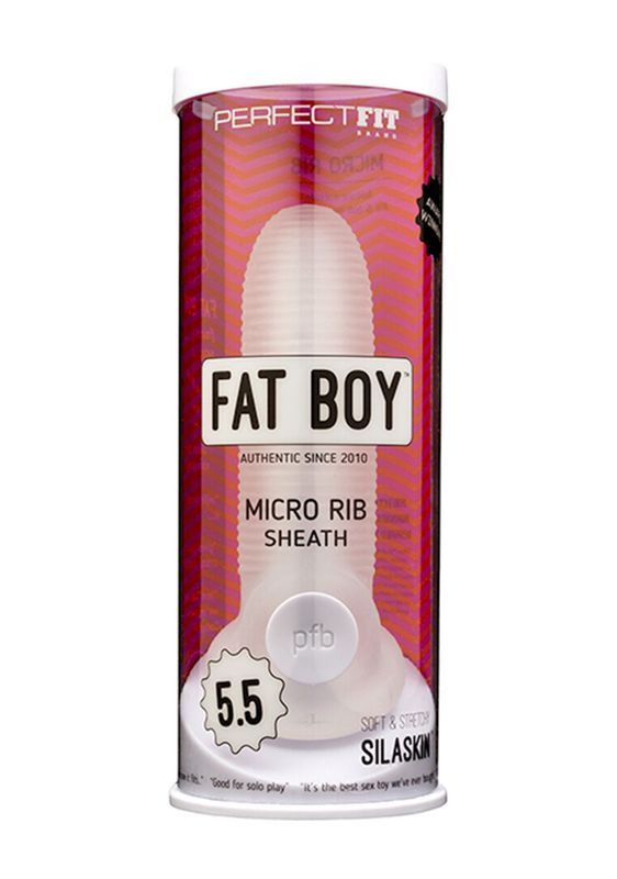 Fat Boy Micro Ribbed Sheath - Dildo - 6