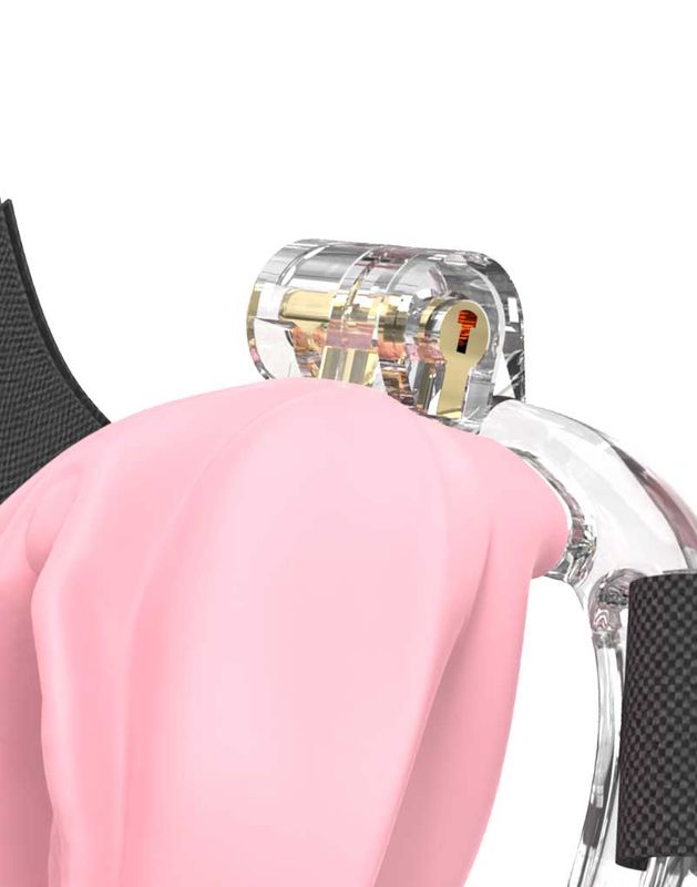 Penisbur-Pussy - Gjennomsiktig, Rosa