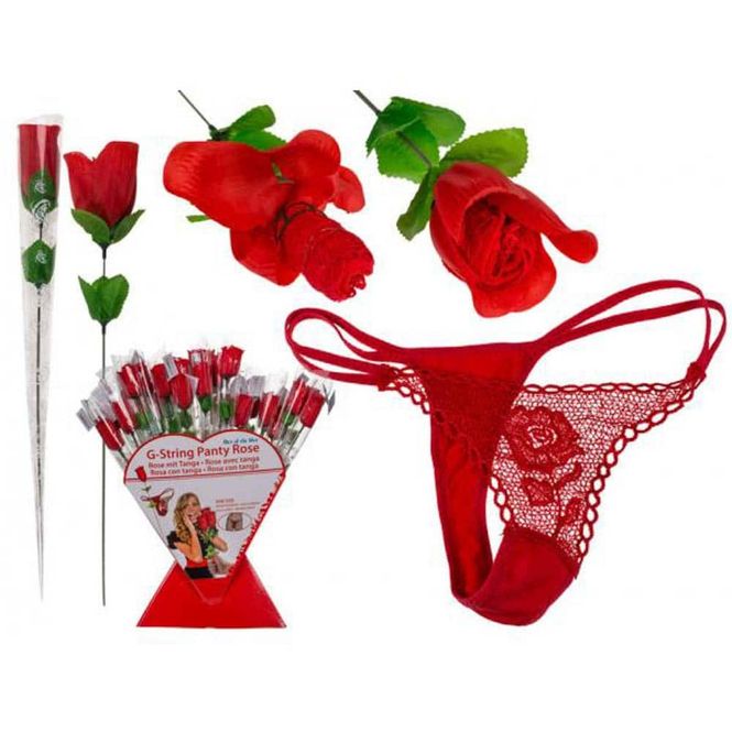 Hovedbilde Rose with red G-string. S/M