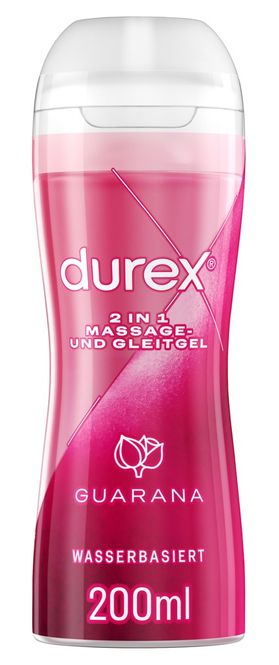 Hovedbilde DUREX - 2in1 - massasje glid - Guarana