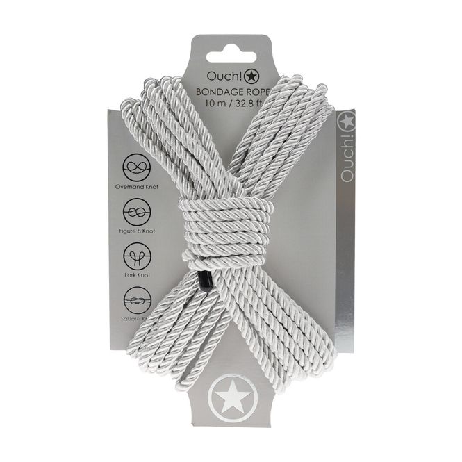Hovedbilde OUCH! - Polyester Bondage Rope - 10M Silver