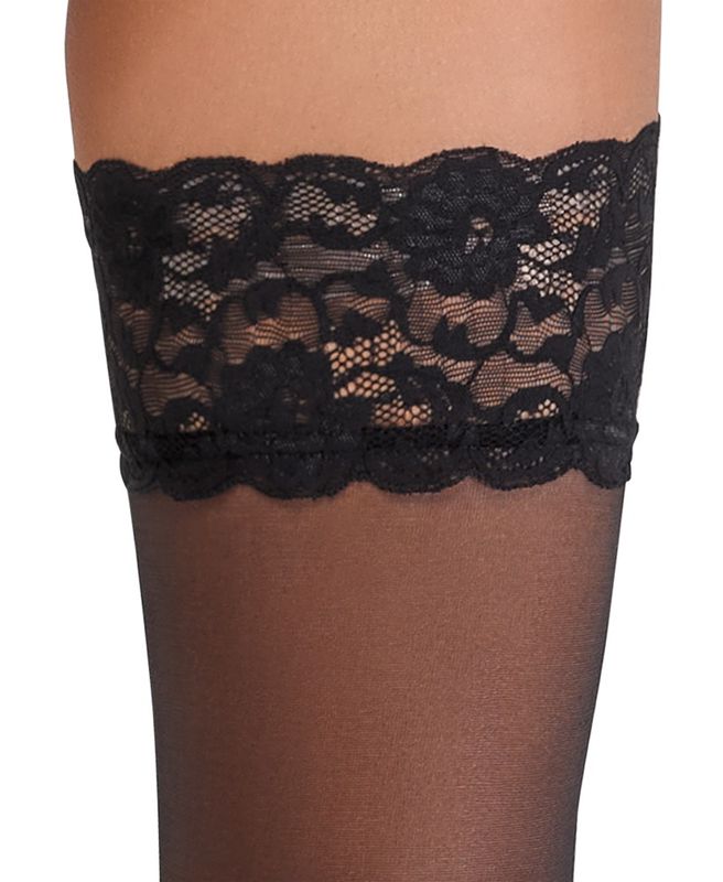 Cottelli LEGWEAR - Stay-ups Stockings Sort