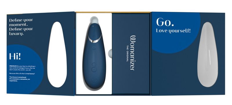 Womanizer Premium 2 - Blå