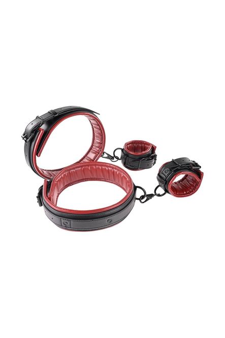 Hovedbilde SPORTSHEETS SAFFRON LÅR- OG HÅNDLEDDSMANSJESETT