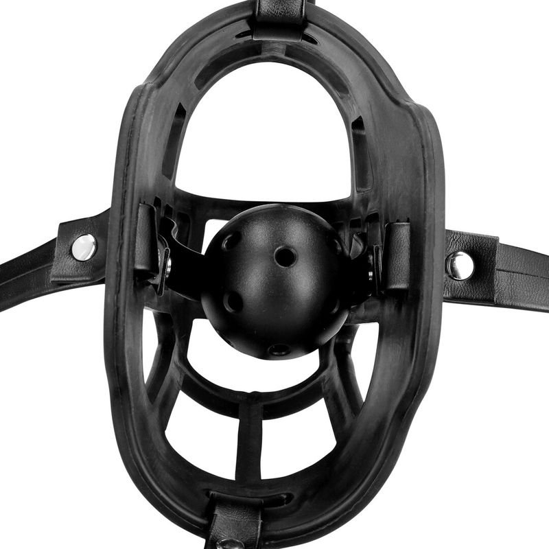  Ouch! - Muzzle with Removable Ball Gag