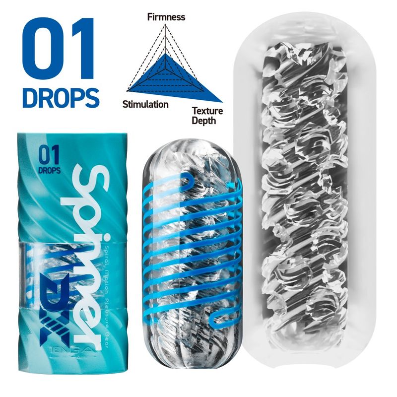 TENGA SPINNER DX - 01 Drops Mastrubator