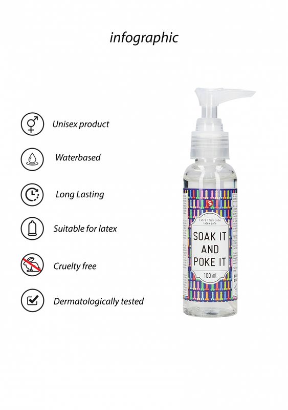 Soak It And Poke It - Extra Thick Lubricant 100ml