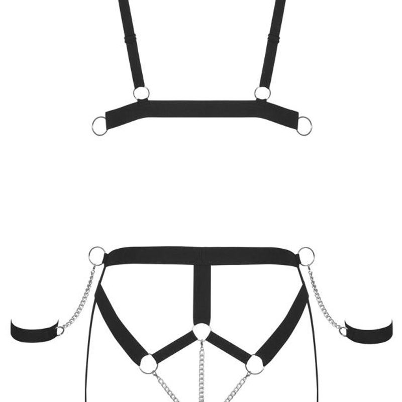 Harness sett - Bad Kitty